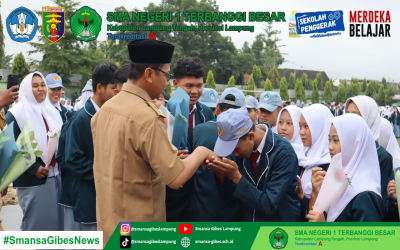 SMAN 1 Terbanggi Besar Gelar Pisah Sambut Kepala Sekolah