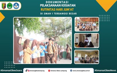 Pelaksanaan Rutinitas Jumat, Literasi dan Sholat Dhuha Berjamaah