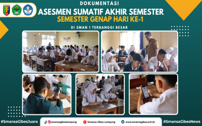 Hari Pertama ASAS Berjalan Lancar di SMAN 1 Terbanggi Besar