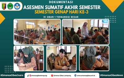 Hari Ketiga ASAS SMAN 1 Terbanggi Besar Berjalan Kondusif dengan Dukungan CBT Sekolah